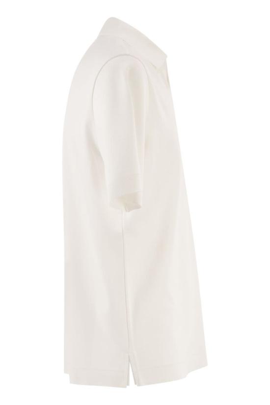 26SS 에르노 폴로 티셔츠 JV000004U52059 1000 WHITE - HERNO