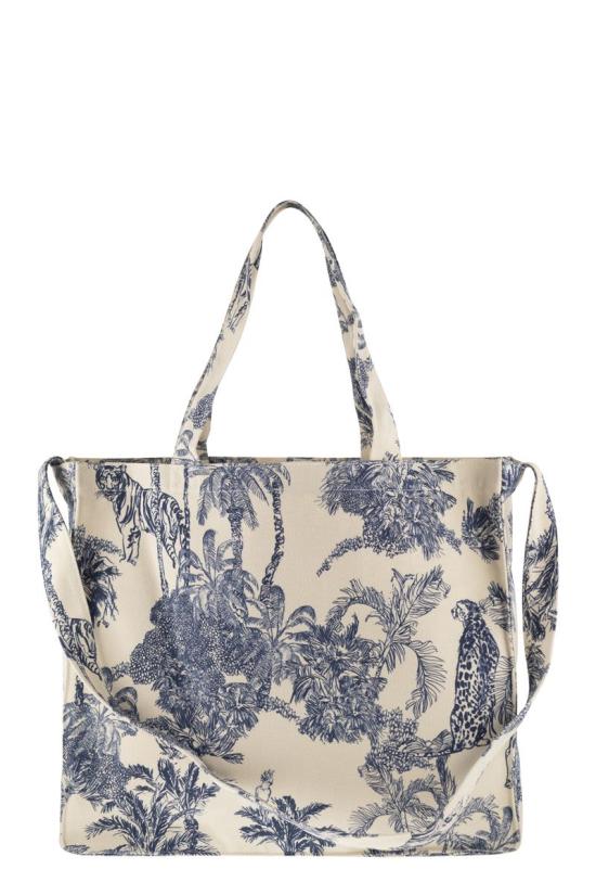 26SS 세인트바쓰 숄더백 EBAGN007 02156L CREAM BLUE - MC2 SAINT BARTH