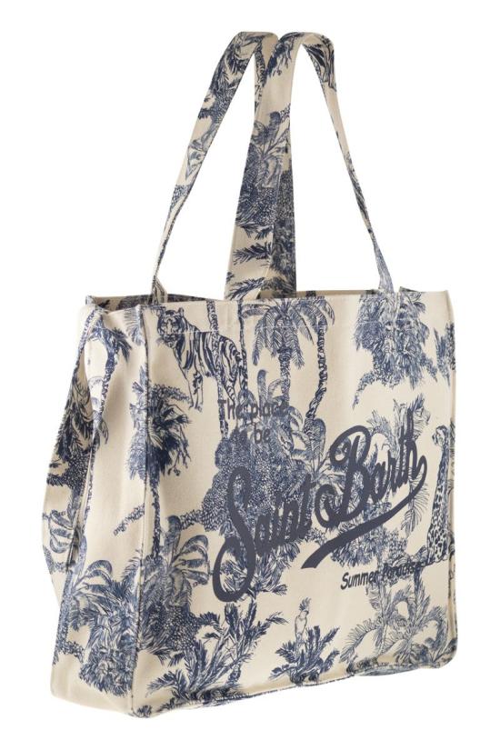 26SS 세인트바쓰 숄더백 EBAGN007 02156L CREAM BLUE - MC2 SAINT BARTH