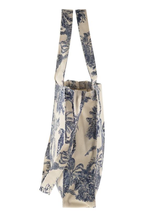 26SS 세인트바쓰 숄더백 EBAGN007 02156L CREAM BLUE - MC2 SAINT BARTH