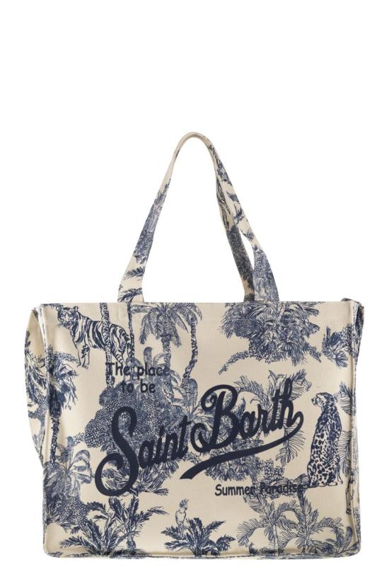 26SS 세인트바쓰 숄더백 EBAGN007 02156L CREAM BLUE