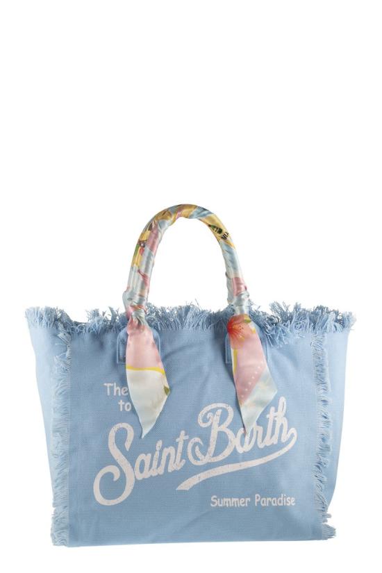 26SS 세인트바쓰 토트백 VANI045 09250L LIGHT BLUE - MC2 SAINT BARTH