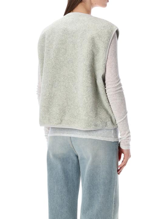 26SS 아메리칸 빈티지 베스트 HOK16B POLARMELA POLAR MELANGE - AMERICAN VINTAGE