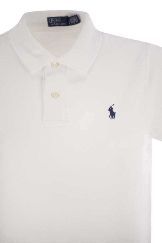 26SS 폴로 랄프로렌 코튼 메시 폴로 드레스 211968291 001 WHITE - POLO RALPH LAUREN