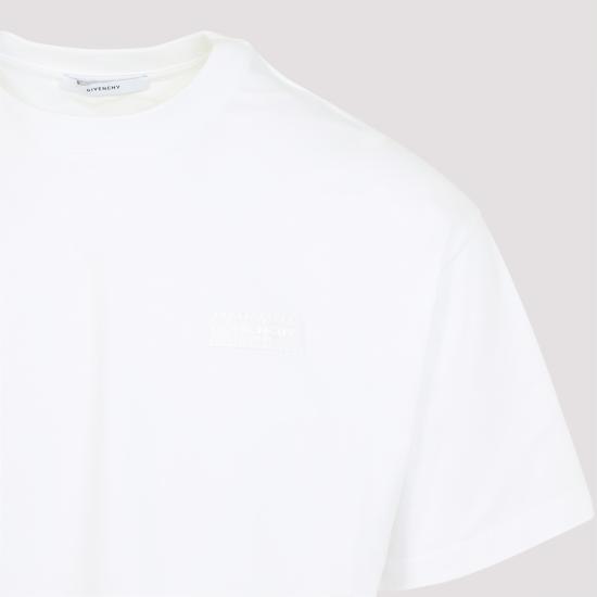 26FW 지방시 반팔 티셔츠 BM71NK3YSJ 100 WHITE - GIVENCHY