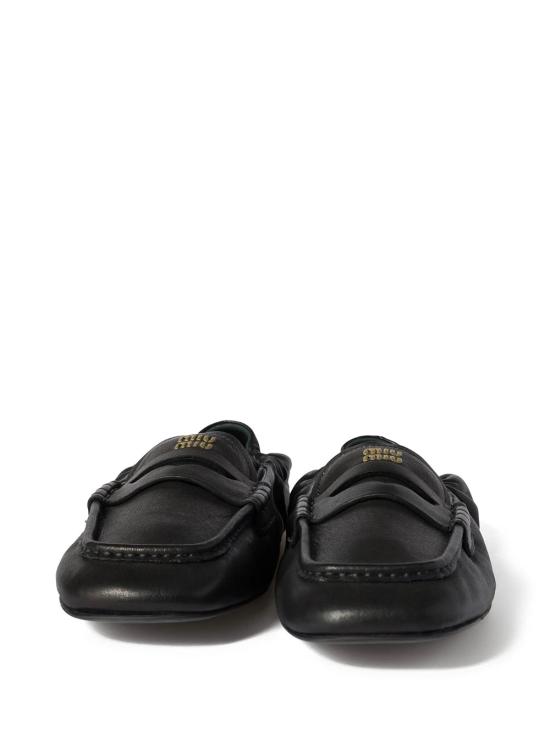 26FW 미우미우 로퍼 5D341EFD005EFX F0002 BLACK - MIU MIU