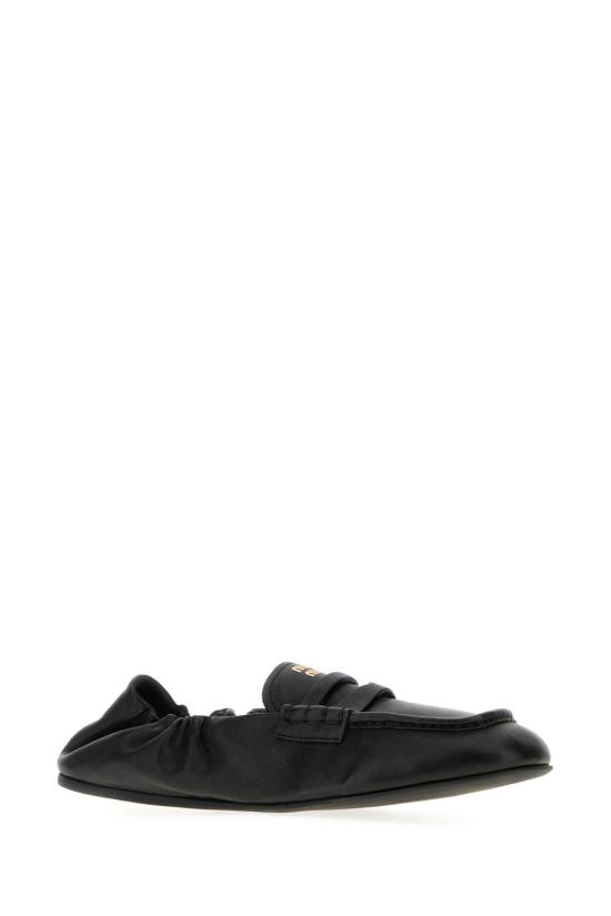 26FW 미우미우 로퍼 5D341EFD005EFX F0002 BLACK - MIU MIU