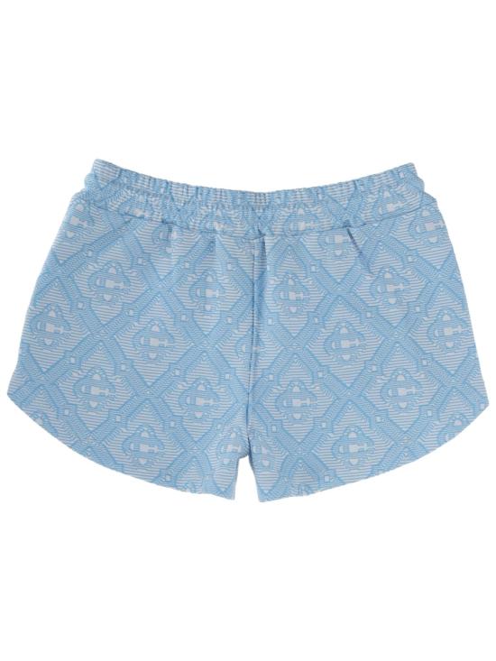 26SS 카사블랑카 숏팬츠 WSP26JTR336 01PALEBLUEWHITE AZURE - CASABLANCA