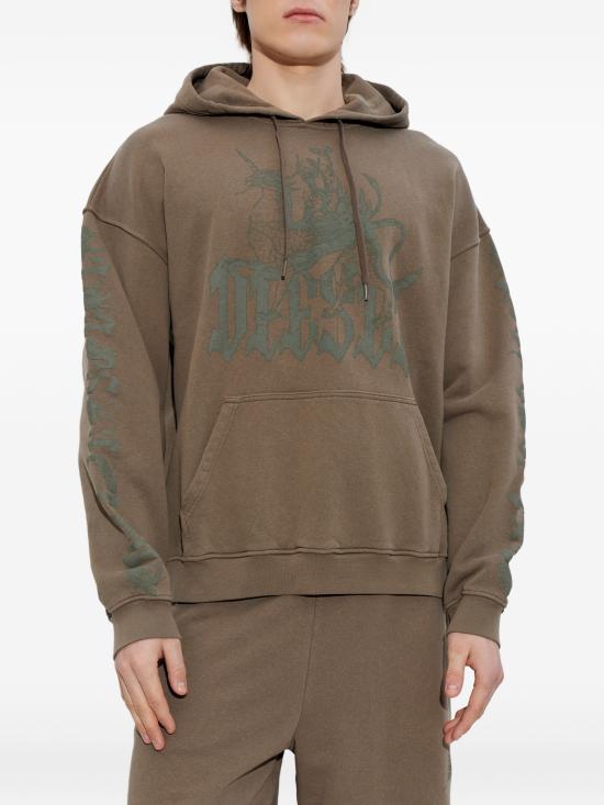 26SS 디젤 스웨터 A23805 0BKCJ7ETA BROWN - DIESEL