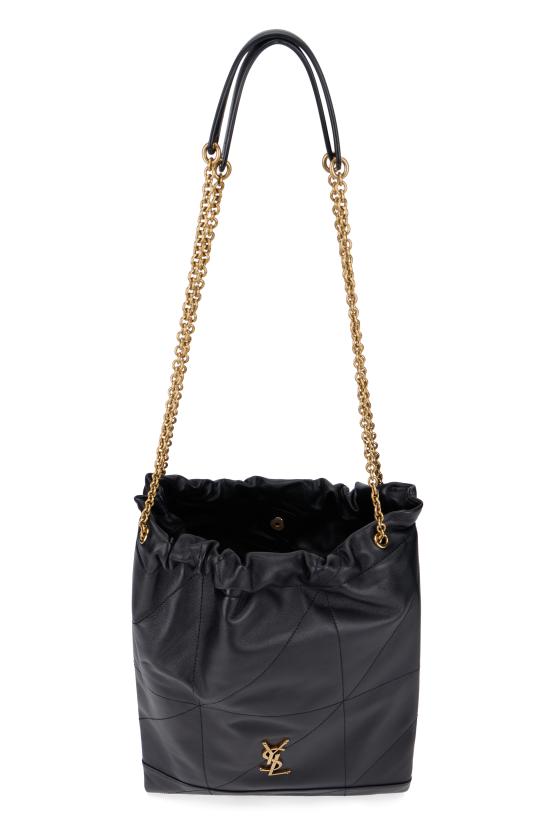 25FW 생로랑 제이미 4.3 포숑 램스킨 숄더백 781666AAB32001 black - SAINT LAURENT
