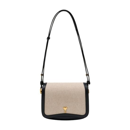 26SS 아미 스몰 하트 로고 글레이즈드 레더 파리 백 ULL717AW00021360 MULTICOLOR
