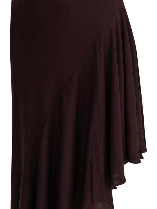  알라이아 롱 원피스 AA9R3005J090C332 BORDEAUX - ALAIA