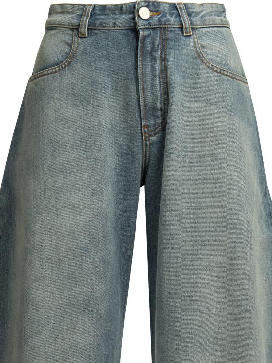 26SS 알라이아 스트레이트 팬츠 AA9P1215D026CA56 LIGHT BLUE - ALAIA