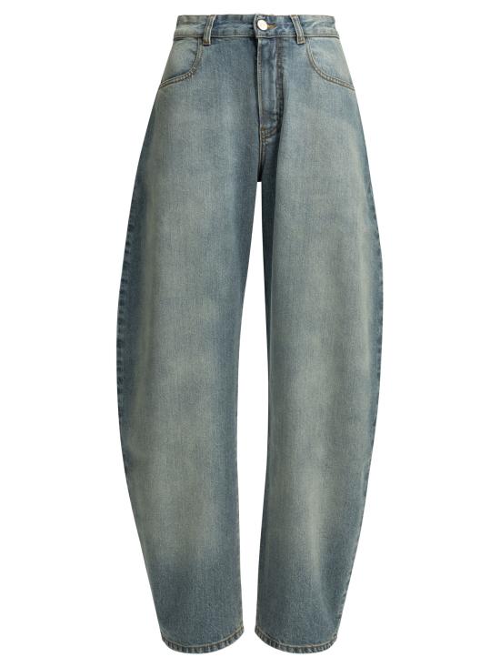 26SS 알라이아 스트레이트 팬츠 AA9P1215D026CA56 LIGHT BLUE