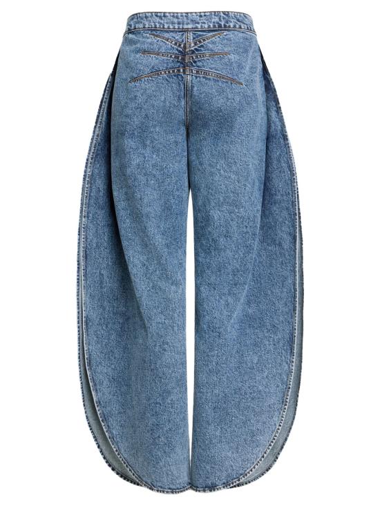 26SS 알라이아 페탈 데님 팬츠 AA9P0253T535C524 LIGHT BLUE - ALAIA