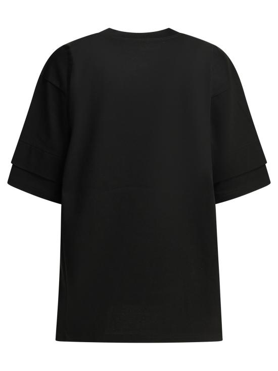 26SS 알라이아 반팔 티셔츠 AA9I0025J103C999 BLACK - ALAIA