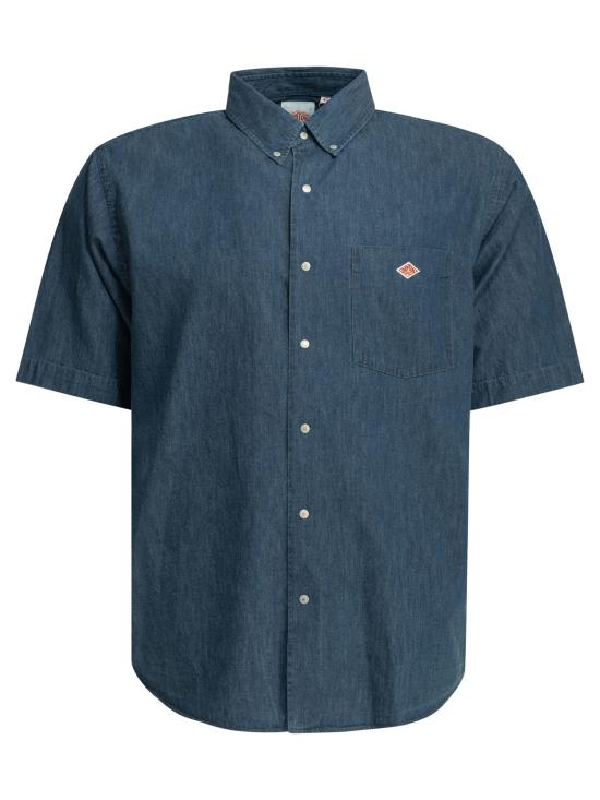 26SS 단톤 반팔 셔츠 DTB0337DUGLIGHTINDIGO BLUE