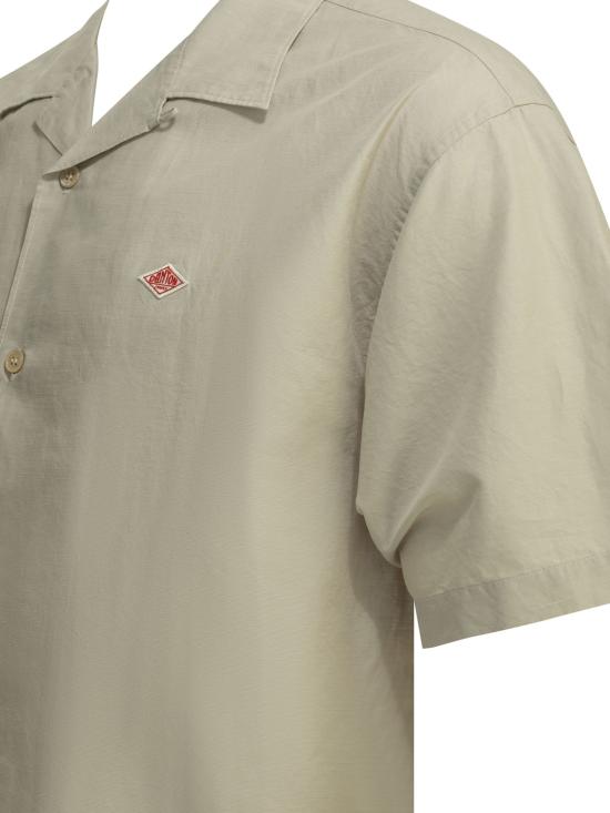 26SS 단톤 반팔 셔츠 DTB0436VCLGREIGE BEIGE - DANTON