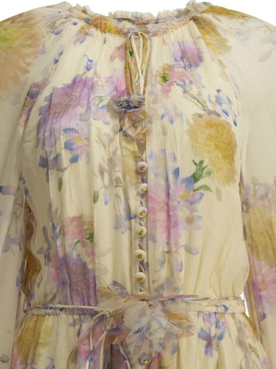 26SS 짐머만 미디 원피스 8154YS261CRDA MULTICOLOR - ZIMMERMANN