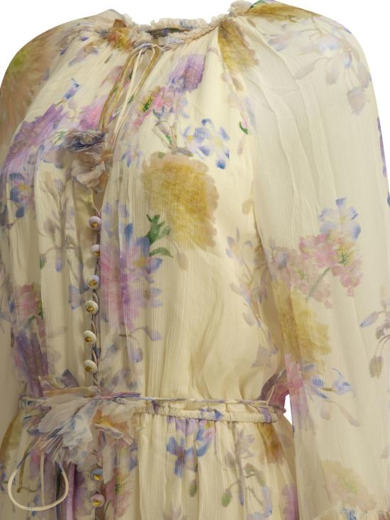 26SS 짐머만 미디 원피스 8154YS261CRDA MULTICOLOR - ZIMMERMANN