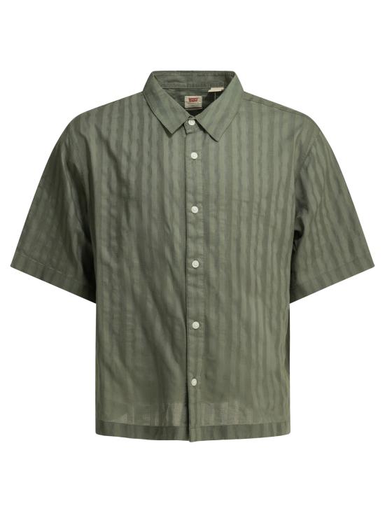 26SS 리바이스 반팔 셔츠 005GH0002 GREEN