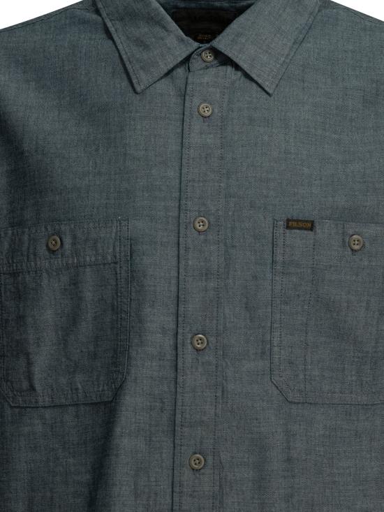 26SS 필슨 반팔 셔츠 FMCAM0031W0132482A BLUE - FILSON