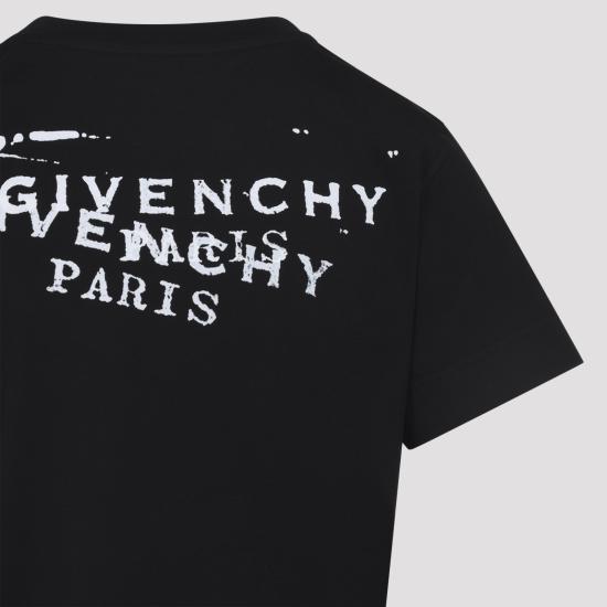 26FW 지방시 반팔 티셔츠 BW70FJP7A7001 BLACK - GIVENCHY