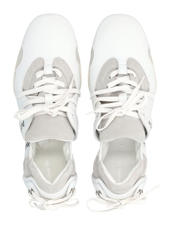 26SS 아크네 스튜디오 레더 레이스업 슈즈 BD0350ANC WHITE - ACNE STUDIOS