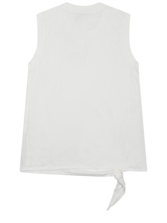 26SS JW앤더슨 민소매 티셔츠 JO0284 PG1810001 WHITE - JW ANDERSON