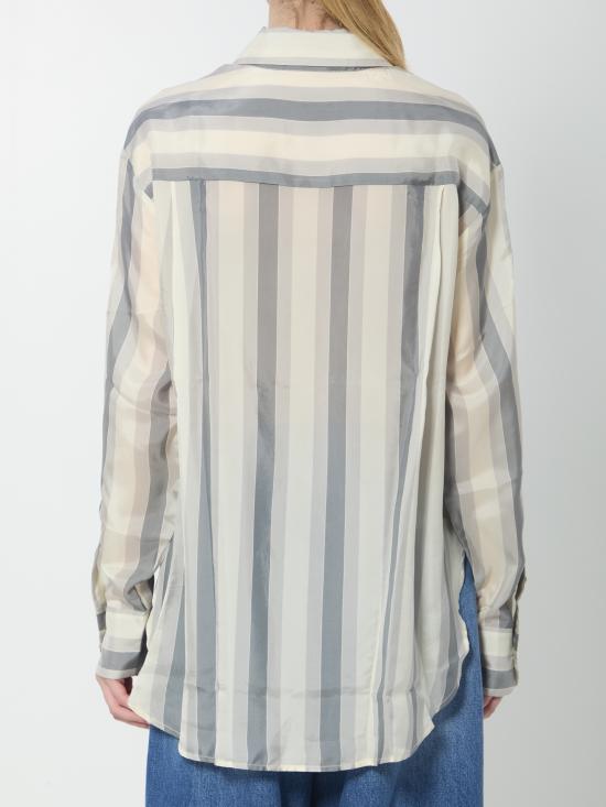 26SS 더프랭키샵 셔츠 CHFS213838620102 WG WHITE - THE FRANKIE SHOP