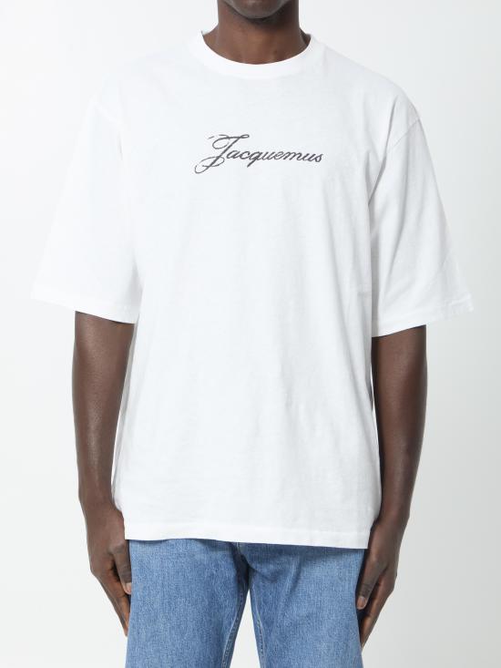 26SS 자크뮈스 자크뮈스 티셔츠 ETSM00639AJ00289 100 WHITE