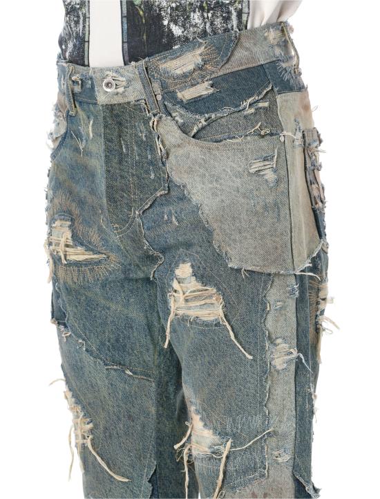26SS 후 디싸이즈 워 데님 팬츠 1121030009FW25 D DENIM - WHO DECIDES WAR