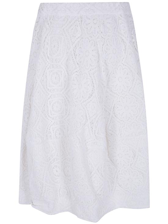 26SS 꼼데가르송 미디 스커트 GQS016 OFF WHITE - COMME DES GARCONS