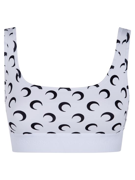 26SS 마린세르 올오버 문 프린트 브라탑 WUW055BCJER0001098 WH00 WHITE