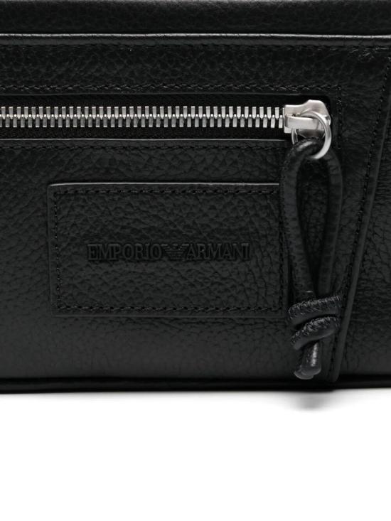 26SS 엠포리오 아르마니 가죽소품 EM000955AF13396 UC001 BLACK - EMPORIO ARMANI