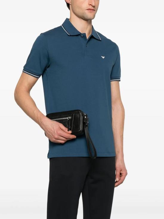 26SS 엠포리오 아르마니 가죽소품 EM000955AF13396 UC001 BLACK - EMPORIO ARMANI