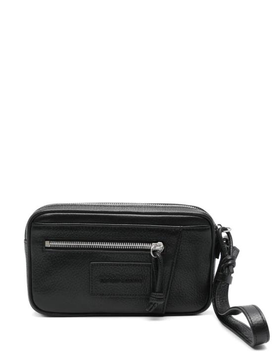 26SS 엠포리오 아르마니 가죽소품 EM000955AF13396 UC001 BLACK