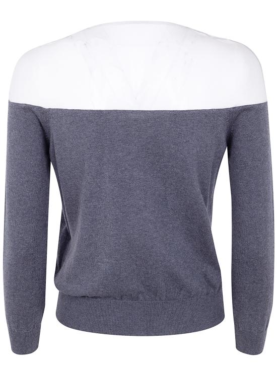 26SS MM6 메종마르지엘라 가디건 S62HP0043M13273 860M GREY - MM6 MAISON MARGIELA