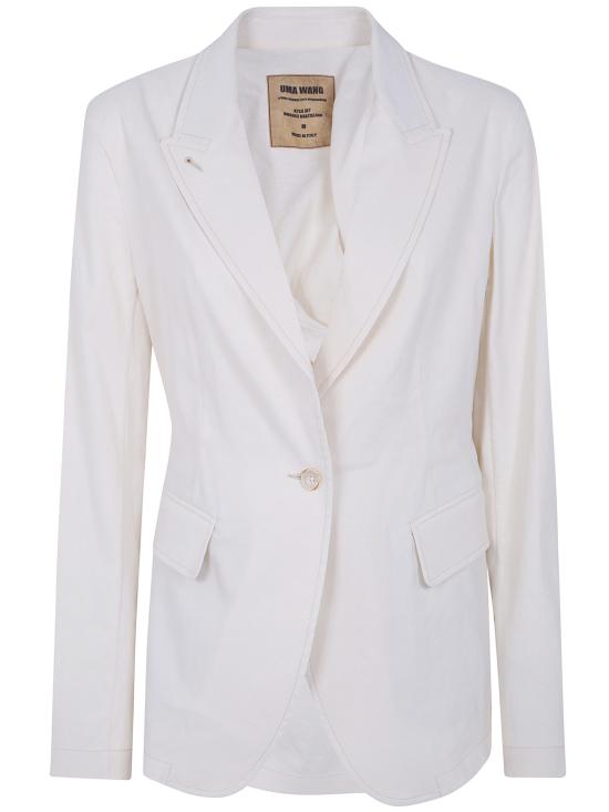 26SS 우마 왕 수트 자켓 UW6063 UW101 WHITE