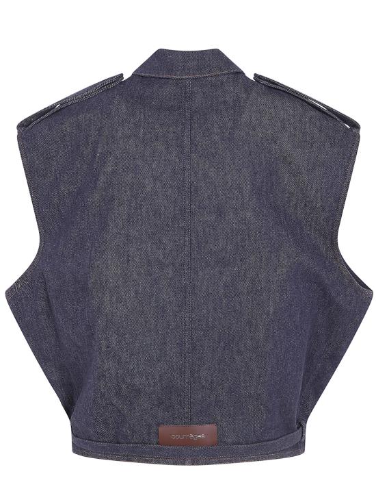 26SS 쿠레쥬 베스트 226DBL343DE0035 M316 GREY - COURREGES