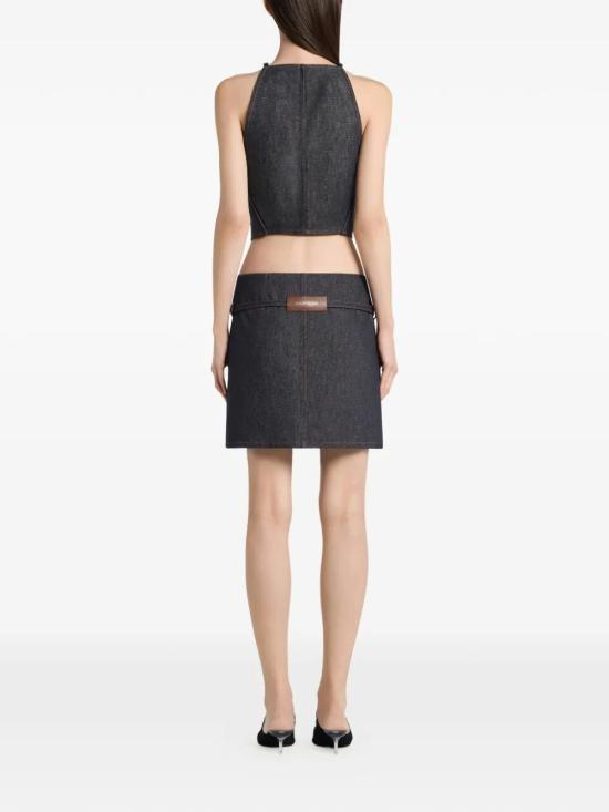 26SS 쿠레쥬 숏 스커트 226DJU378DE0035 M316 GREY - COURREGES