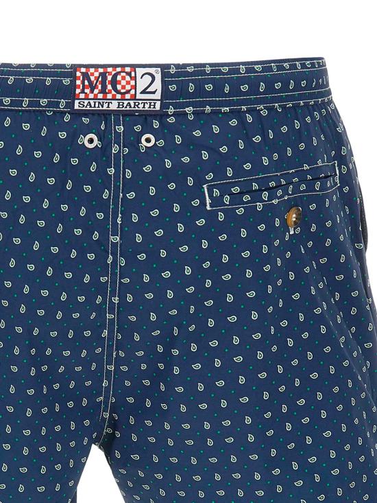26SS 세인트바쓰 스윔팬츠 LIG0016 00072L BLUE - MC2 SAINT BARTH