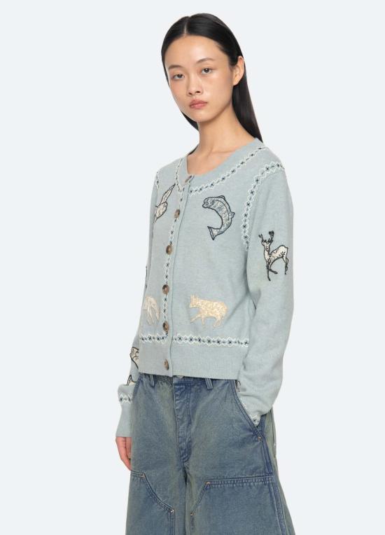  씨뉴욕 가디건 PF26 150 BLUE - SEA NY