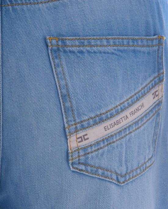 26SS 엘리자베타프랜치 데님 원피스 TJ44D61E2192 BLUE - ELISABETTA FRANCHI