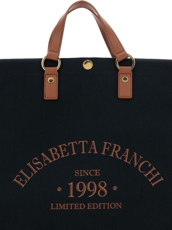 26SS 엘리자베타프랜치 토트백 8053686838360 BLACK - ELISABETTA FRANCHI