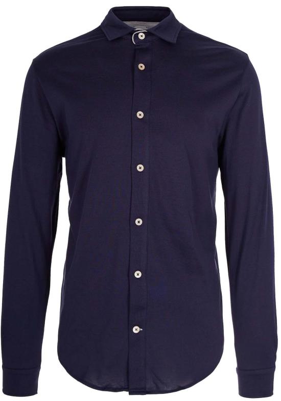 26SS 일레븐티 긴팔 셔츠 X75CAMH02TSH2600111N NAVY