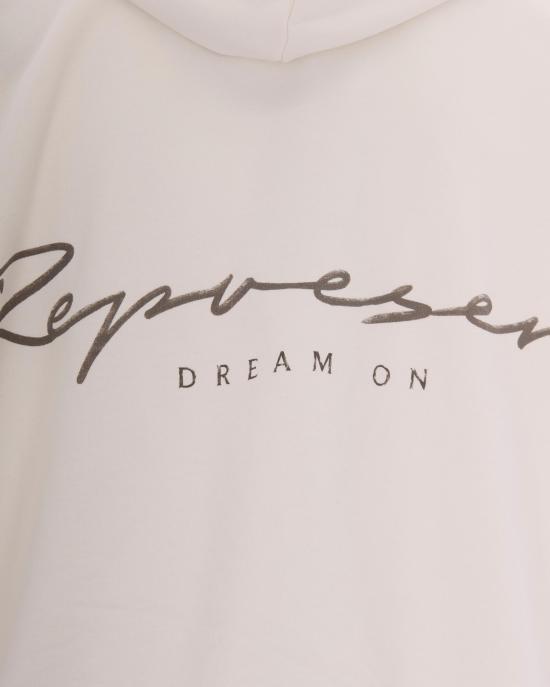 26SS 리프레젠트 후드 티셔츠 5063467199620 WHITE - REPRESENT