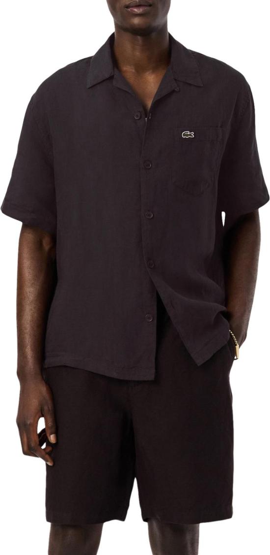 26SS 라코스테 반팔 셔츠 CH23393LA BROWN - LACOSTE