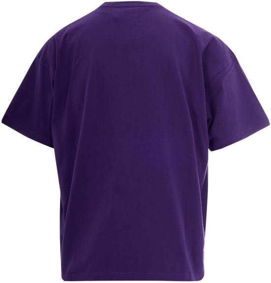 26SS 로아 로고 티셔츠 YBUW011JY01PLE0001 PURPLE - ROA