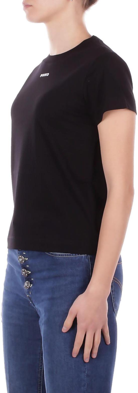26SS 핑코 반팔 티셔츠 100373A34FZ99 BLACK - PINKO
